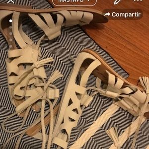 Free People Gladiator Sandal Suede 38